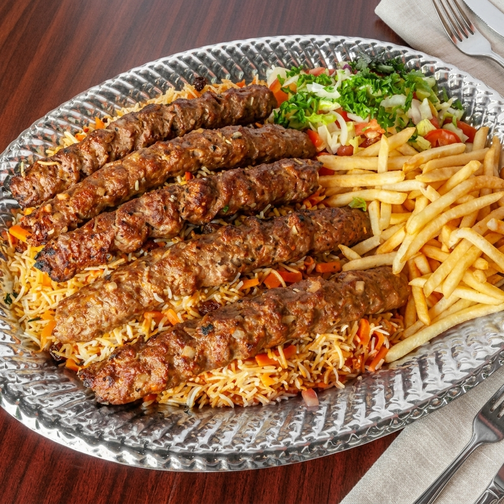 Best Afghan Kabab Platter in Edmonton, AB